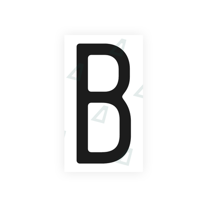 Alite Nanofilm for US (Missouri) license plates - Symbol "B" - Alite