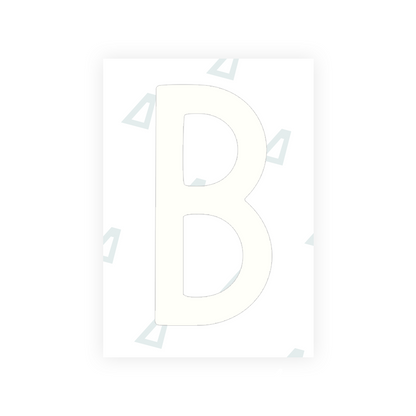 Alite Nanofilm for US (Arkansas) license plates - Symbol "B" - Alite