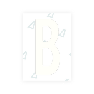 Alite Nanofilm for Guatemala license plates - Symbol "B" - Alite