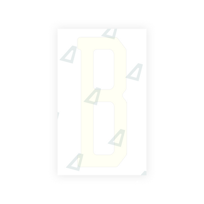 Alite Nanofilm for US (New Jersey - Embossed) license plates - Symbol "B" - Alite
