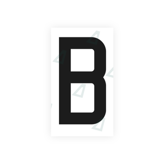 Alite Nanofilm for France license plates - Symbol "B" - Alite