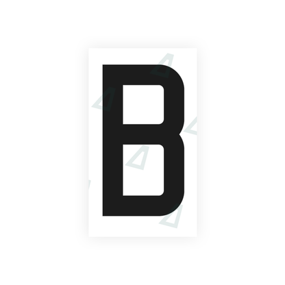 Alite Nanofilm for France license plates - Symbol "B" - Alite