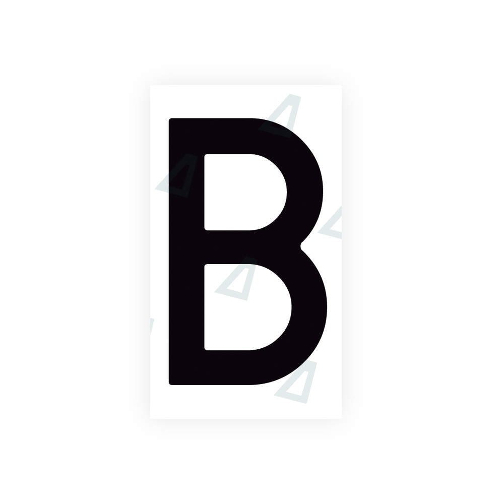 Alite Nanofilm for Spain Flat license plates - Symbol "B" - Alite