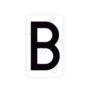 Alite Nanofilm for Spain Flat license plates - Symbol "B" - Alite