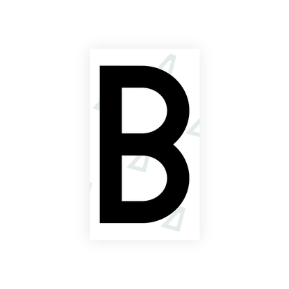 Alite Nanofilm for Greece license plates - Symbol "B" - Alite