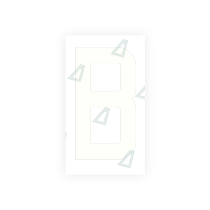 Alite Nanofilm for France license plates - Symbol "B" - Alite