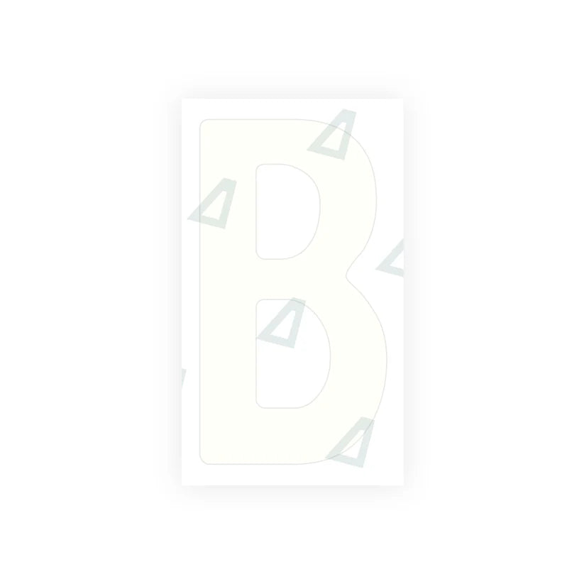 Alite Nanofilm for Paraguay license plates - Symbol "B"