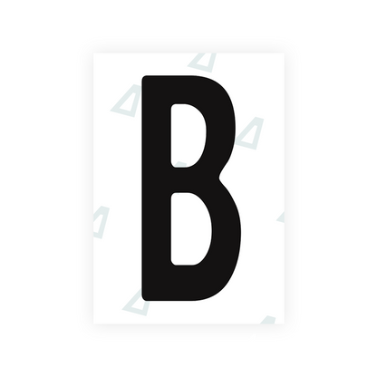 Alite Nanofilm for Guatemala license plates - Symbol "B" - Alite