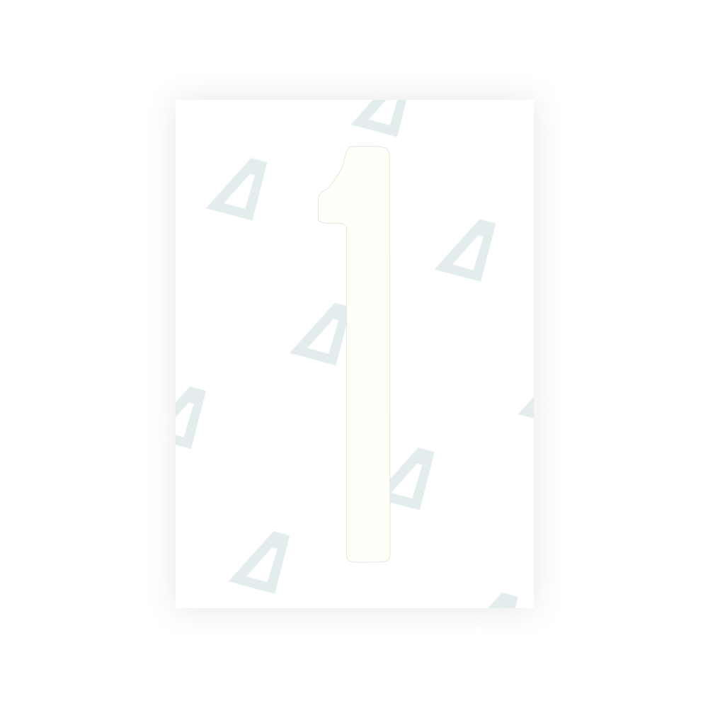 カリフォルニア州（オンタリオ州）ナンバープレート用 Alite ナノフィルム - シンボル「Z」