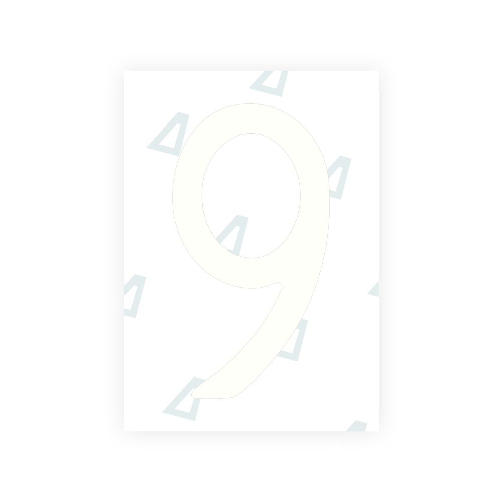 カリフォルニア州（オンタリオ州）ナンバープレート用 Alite ナノフィルム - シンボル「Z」