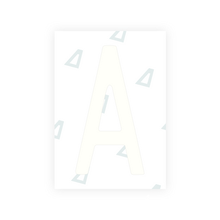 Alite Nanofilm for CA (British Columbia) license plates - Symbol "A"