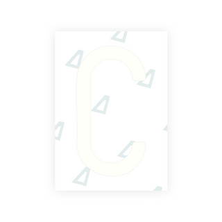 Alite Nanofilm for CA (British Columbia) license plates - Symbol "C"