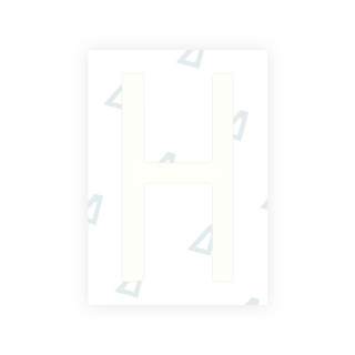 Alite Nanofilm for CA (British Columbia) license plates - Symbol "H"
