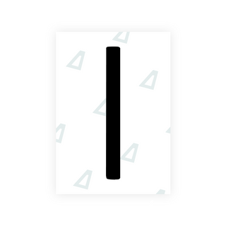 Alite Nanofilm for CA (British Columbia) license plates - Symbol "I"
