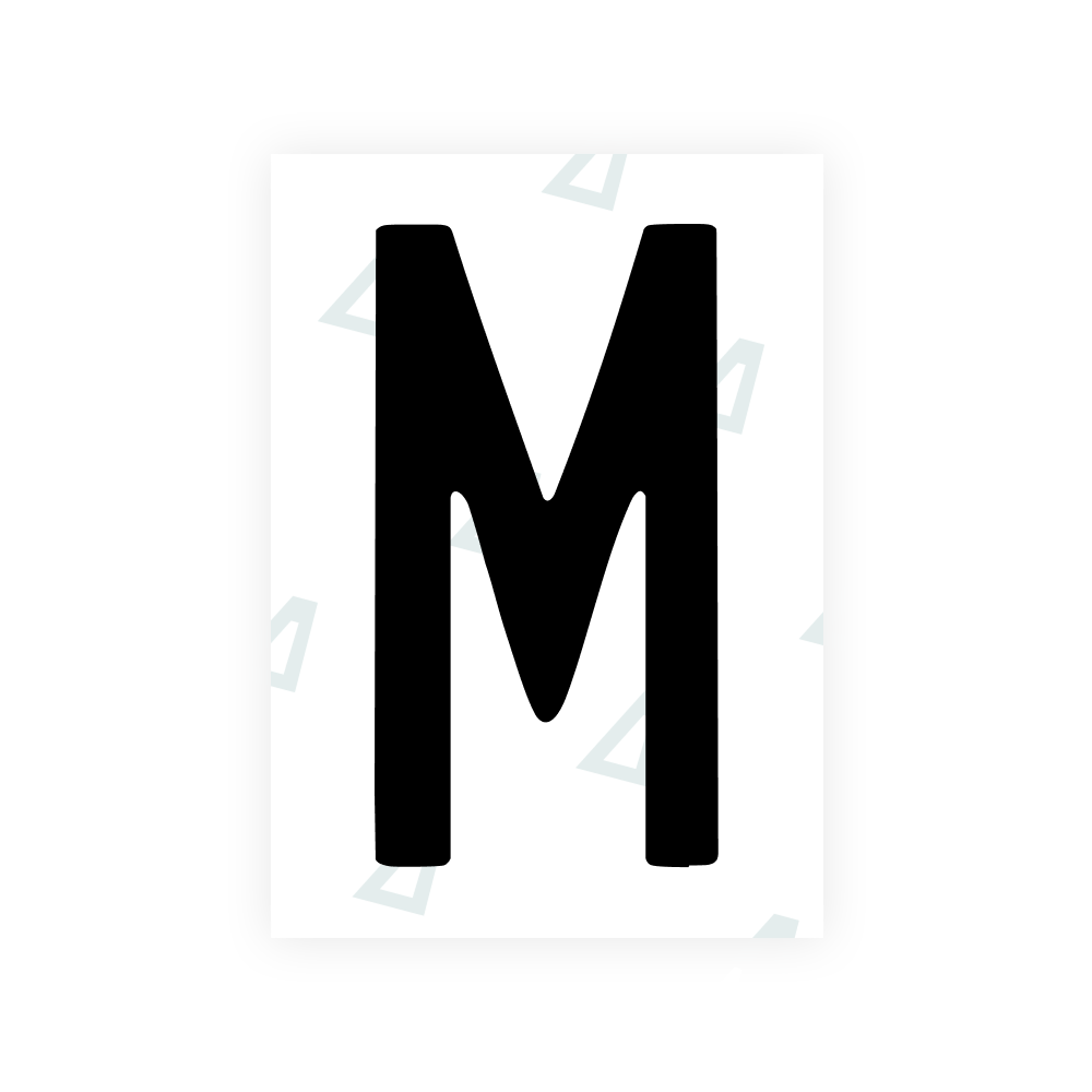 カリフォルニア州（オンタリオ州）ナンバープレート用 Alite ナノフィルム - シンボル「Z」