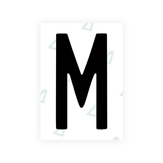 Alite Nanofilm for CA (British Columbia) license plates - Symbol "M"