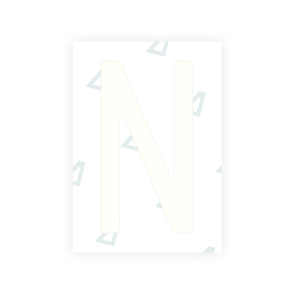 カリフォルニア州（オンタリオ州）ナンバープレート用 Alite ナノフィルム - シンボル「Z」