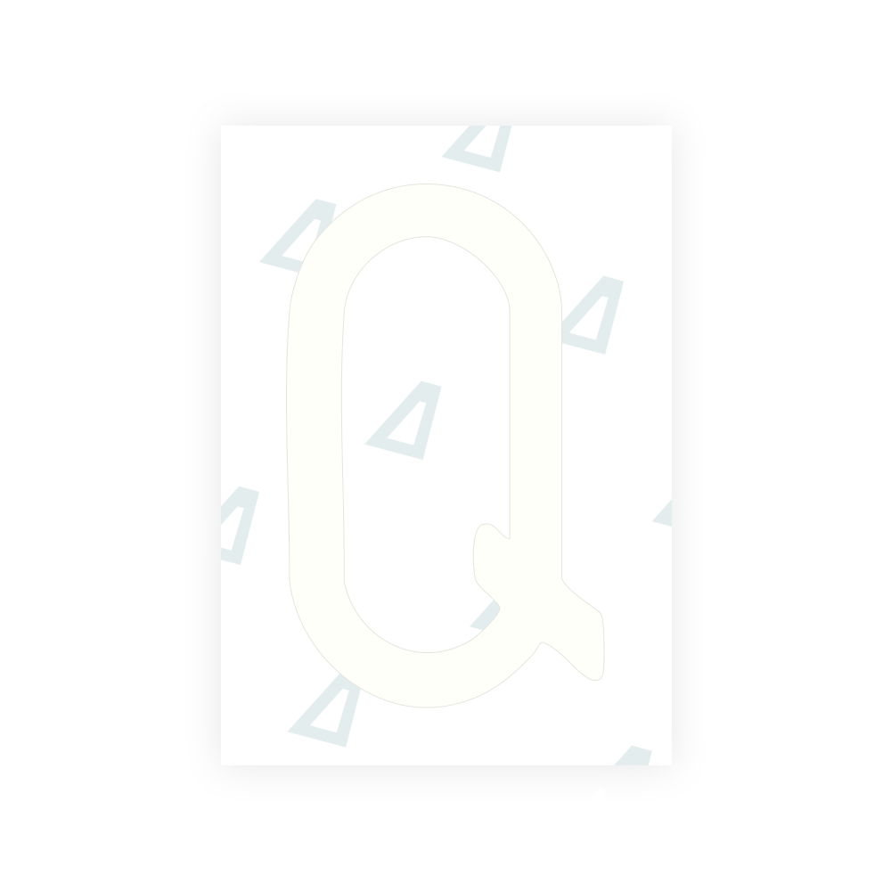 Alite Nanofilm für kalifornische (Ontario) Kfz-Kennzeichen – Symbol „Z“