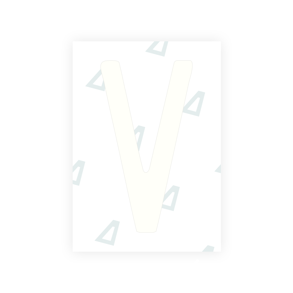 カリフォルニア州（オンタリオ州）ナンバープレート用 Alite ナノフィルム - シンボル「Z」