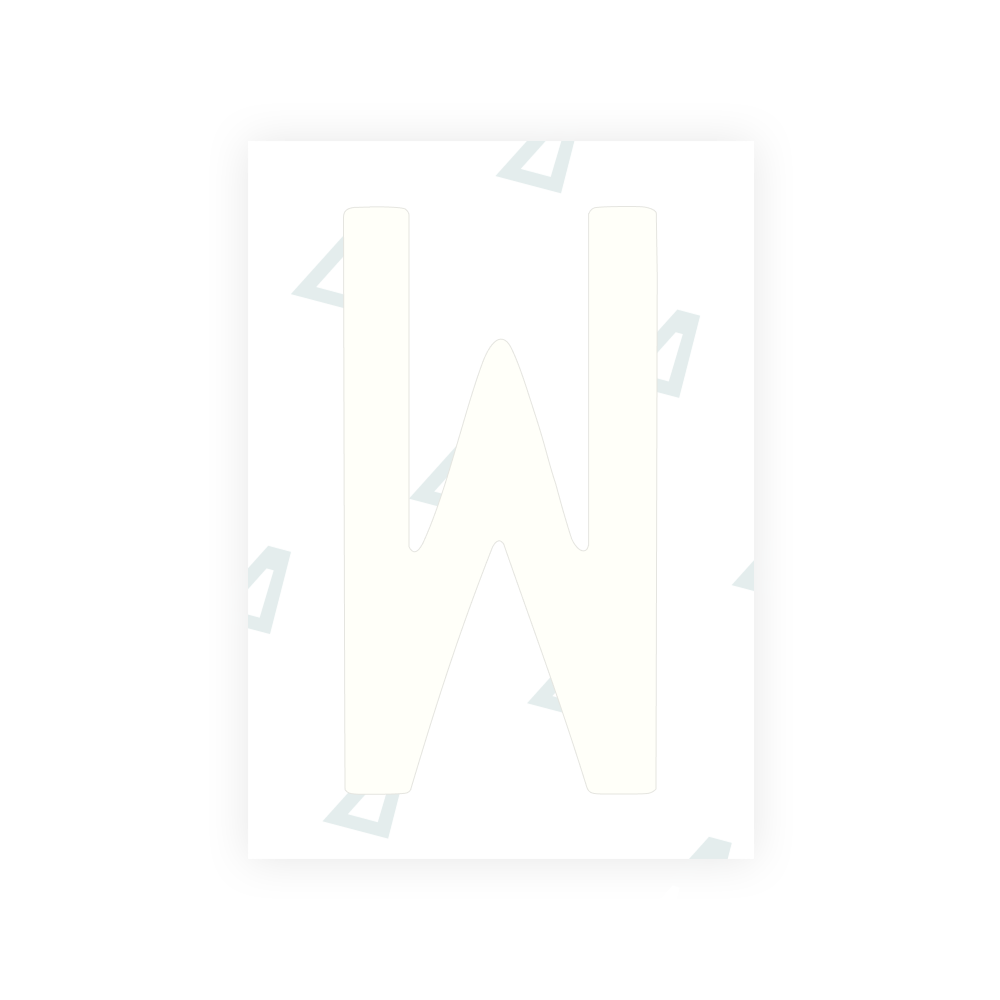 カリフォルニア州（オンタリオ州）ナンバープレート用 Alite ナノフィルム - シンボル「Z」