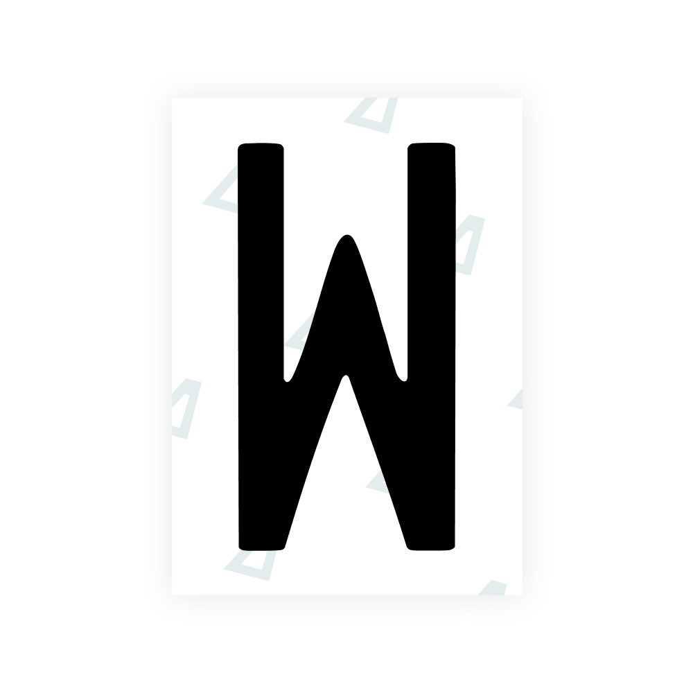 カリフォルニア州（オンタリオ州）ナンバープレート用 Alite ナノフィルム - シンボル「Z」