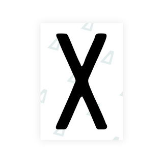 Alite Nanofilm for CA (British Columbia) license plates - Symbol "X"