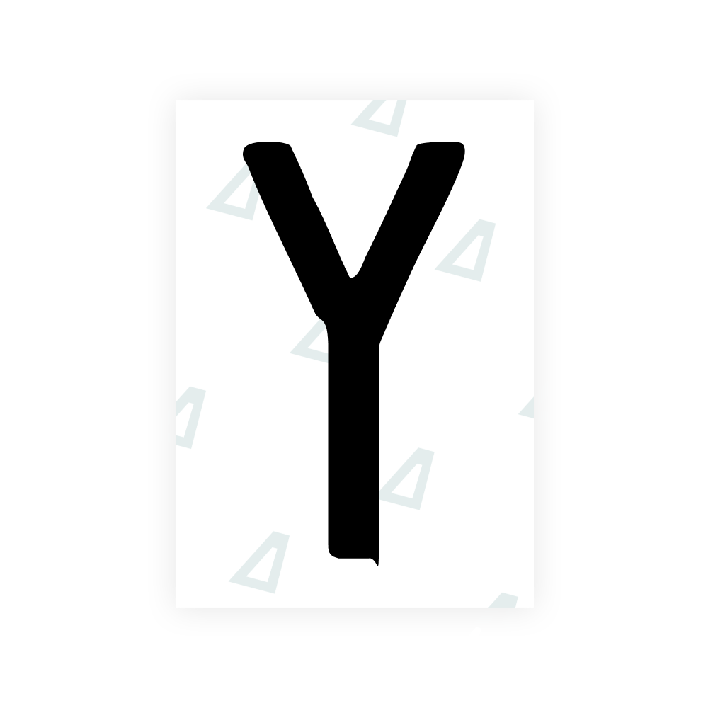 カリフォルニア州（オンタリオ州）ナンバープレート用 Alite ナノフィルム - シンボル「Z」