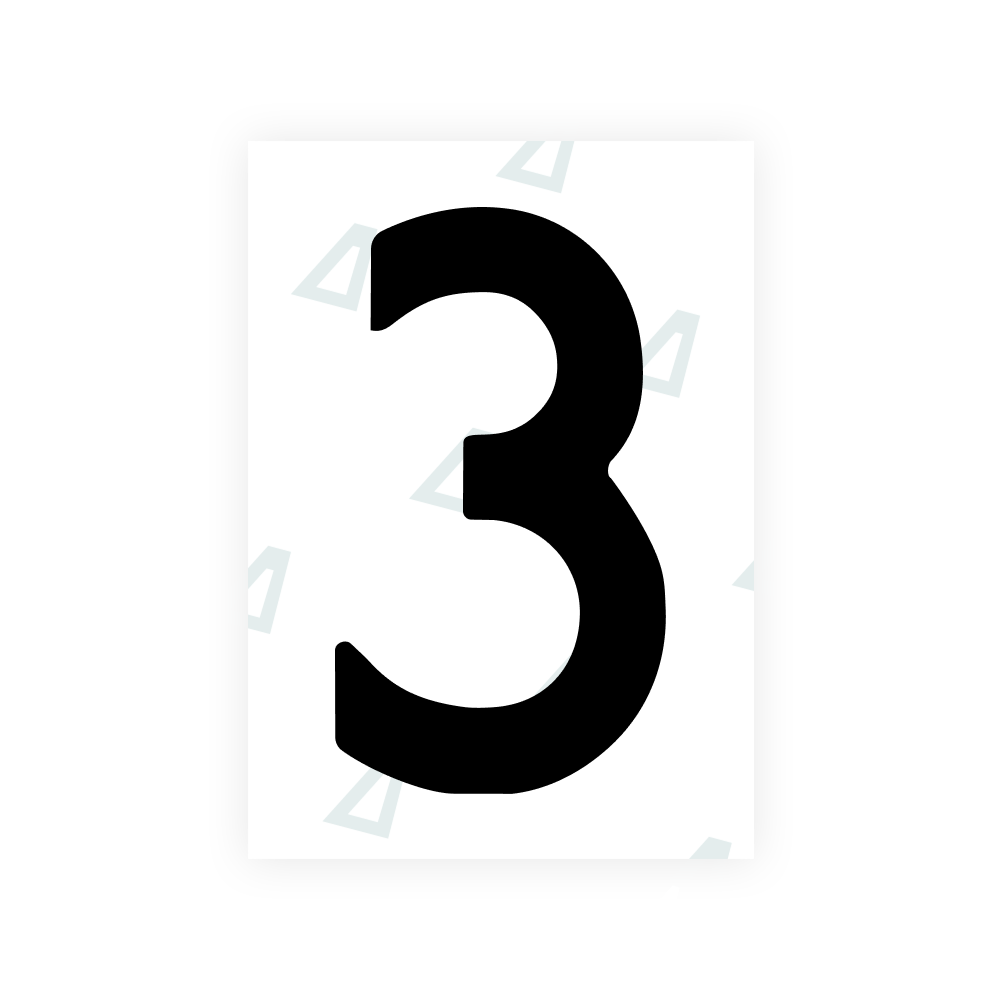 Alite Nanofilm per targhe moldave - Simbolo "Z"