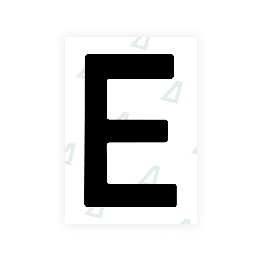 Alite Nanofilm für moldawische Nummernschilder - Symbol "Z"