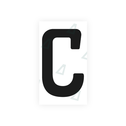 Alite Nanofilm for Uruguay license plates - Symbol "C" - Alite