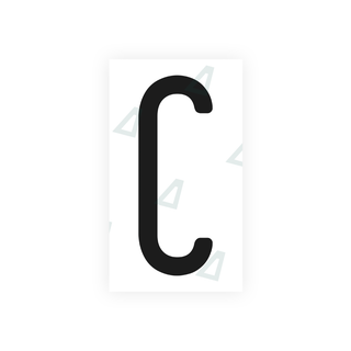 Alite Nanofilm for US (Washington State) license plates - Symbol "C" - Alite