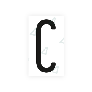 Alite Nanofilm for US (Ohio 2013) license plates - Symbol "C" - Alite