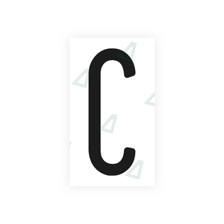 Alite Nanofilm for US (Pennsylvania) license plates - Symbol "C" - Alite