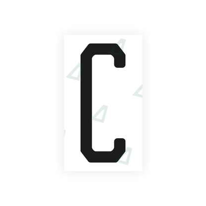 Alite Nanofilm for US (Michigan) license plates - Symbol "C" - Alite