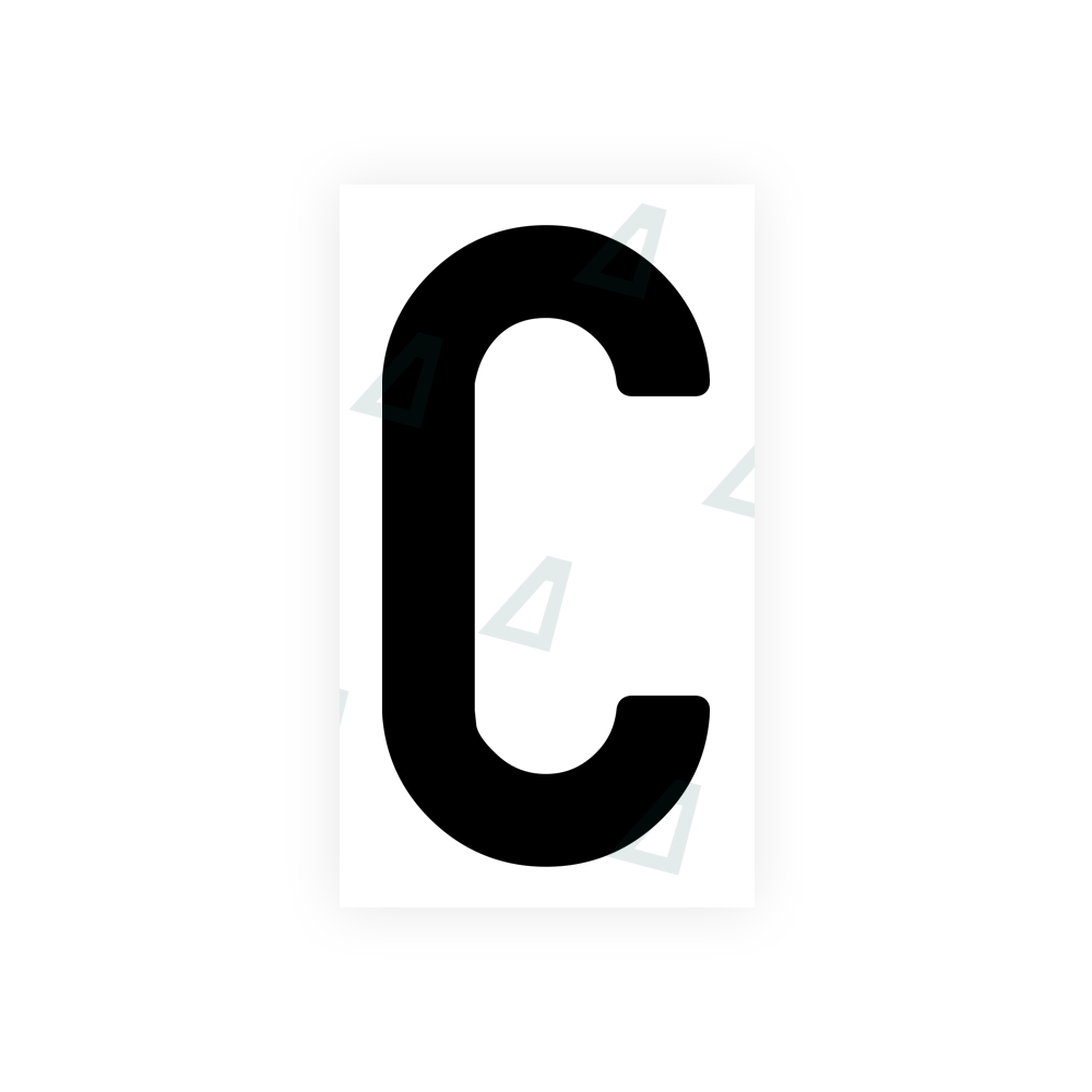 Alite Nanofilm for India license plates - Symbol "C" - Alite