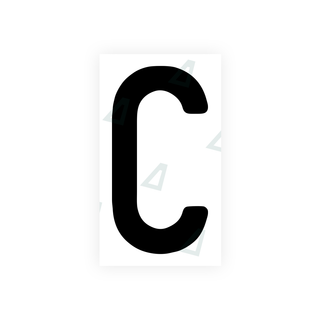 Alite Nanofilm for front Switzerland license plates - Symbol "C" - Alite