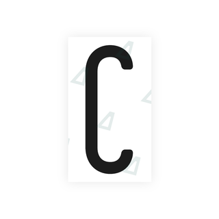 Alite Nanofilm for CA (Ontario) license plates - Symbol "C" - Alite
