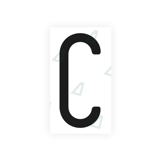 Alite Nanofilm for US (Massachusetts) license plates - Symbol "C" - Alite