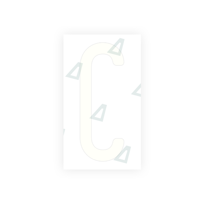 Alite Nanofilm for US (Ohio 2013) license plates - Symbol "C" - Alite