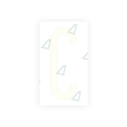 Alite Nanofilm for US (Pennsylvania) license plates - Symbol "C" - Alite
