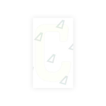 Alite Nanofilm for Uruguay license plates - Symbol "C" - Alite