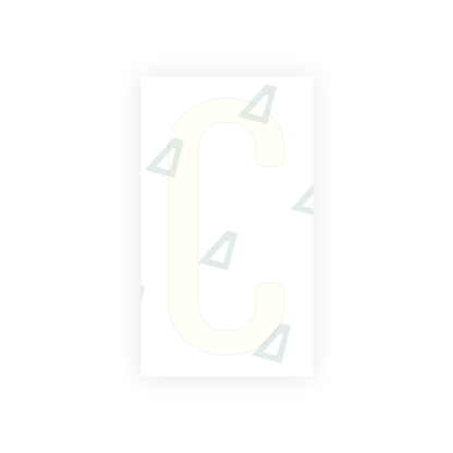 Alite Nanofilm for US (California) license plates - Symbol "C" - Alite