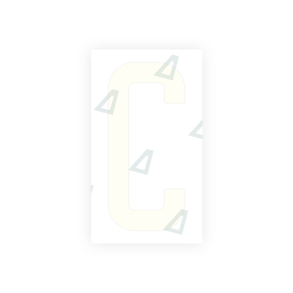 Alite Nanofilm for US (New Jersey) Moto license plates - Symbol "C" - Alite