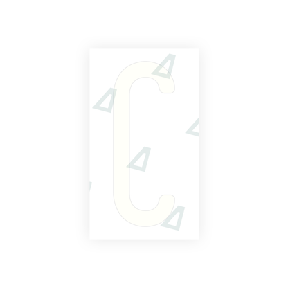 Alite Nanofilm for US (Wisconsin) license plates - Symbol "C" - Alite