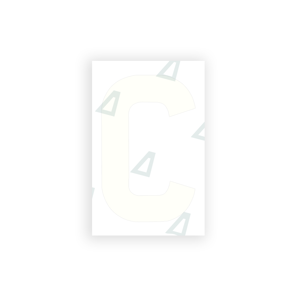 Alite Nanofilm for United Kingdom license plates - Symbol "C" - Alite