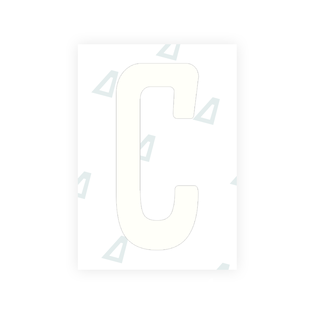 Alite Nanofilm for Guatemala license plates - Symbol "C" - Alite