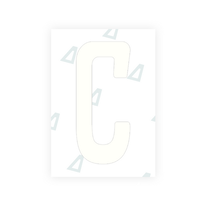 Alite Nanofilm for Guatemala license plates - Symbol "C" - Alite