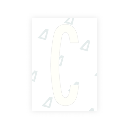 Alite Nanofilm for US (New York 2020 - Flat) license plates - Symbol "C" - Alite