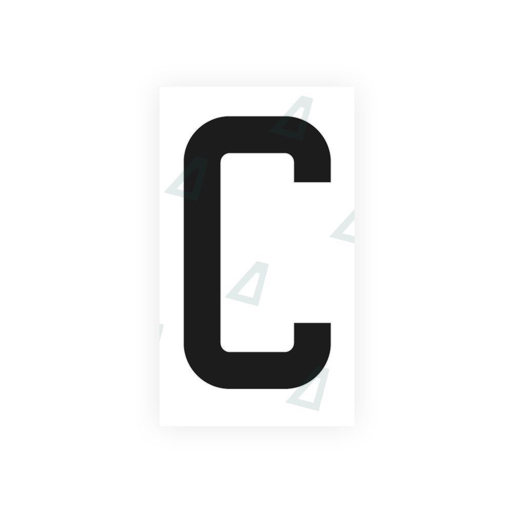 Alite Nanofilm for France license plates - Symbol "C" - Alite