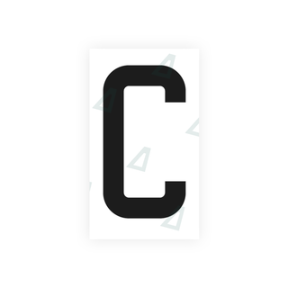 Alite Nanofilm for France license plates - Symbol "C" - Alite